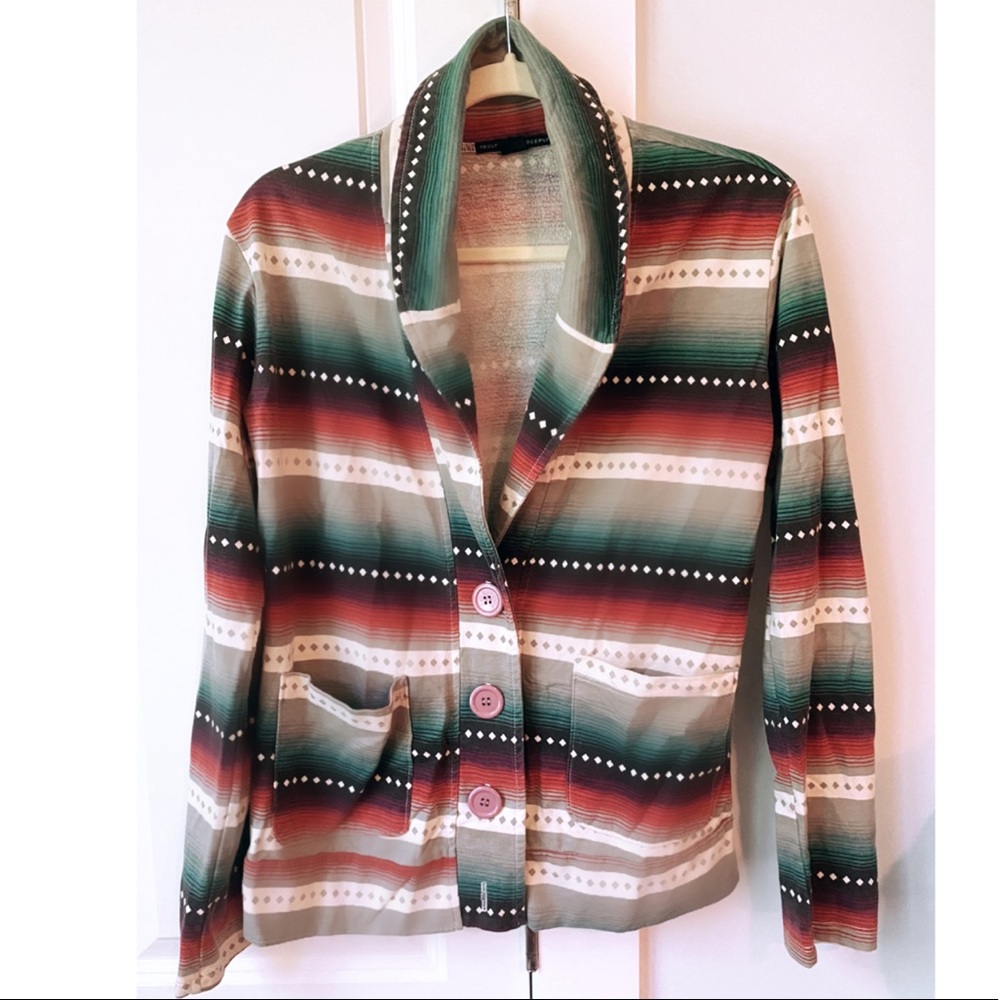 Urban Outfitters Aztec Blazer